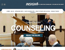 Tablet Screenshot of insightcounsel.org